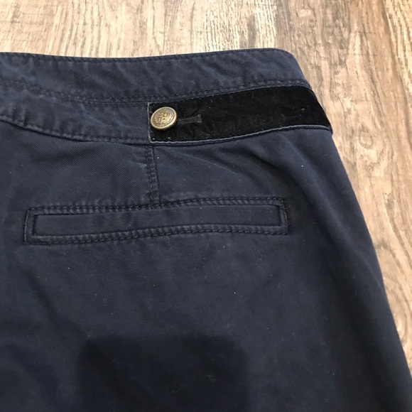 Anne Taylor LOFT Sz 8 Navy Boot Cut Trousers - Picture 5 of 5